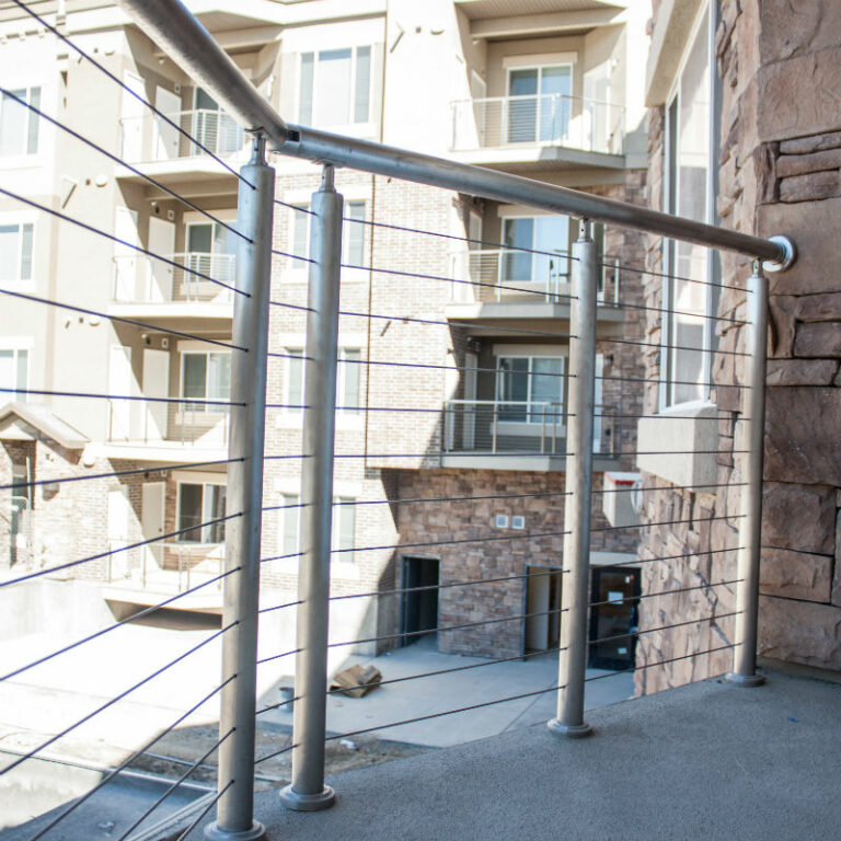 cable railing for web
